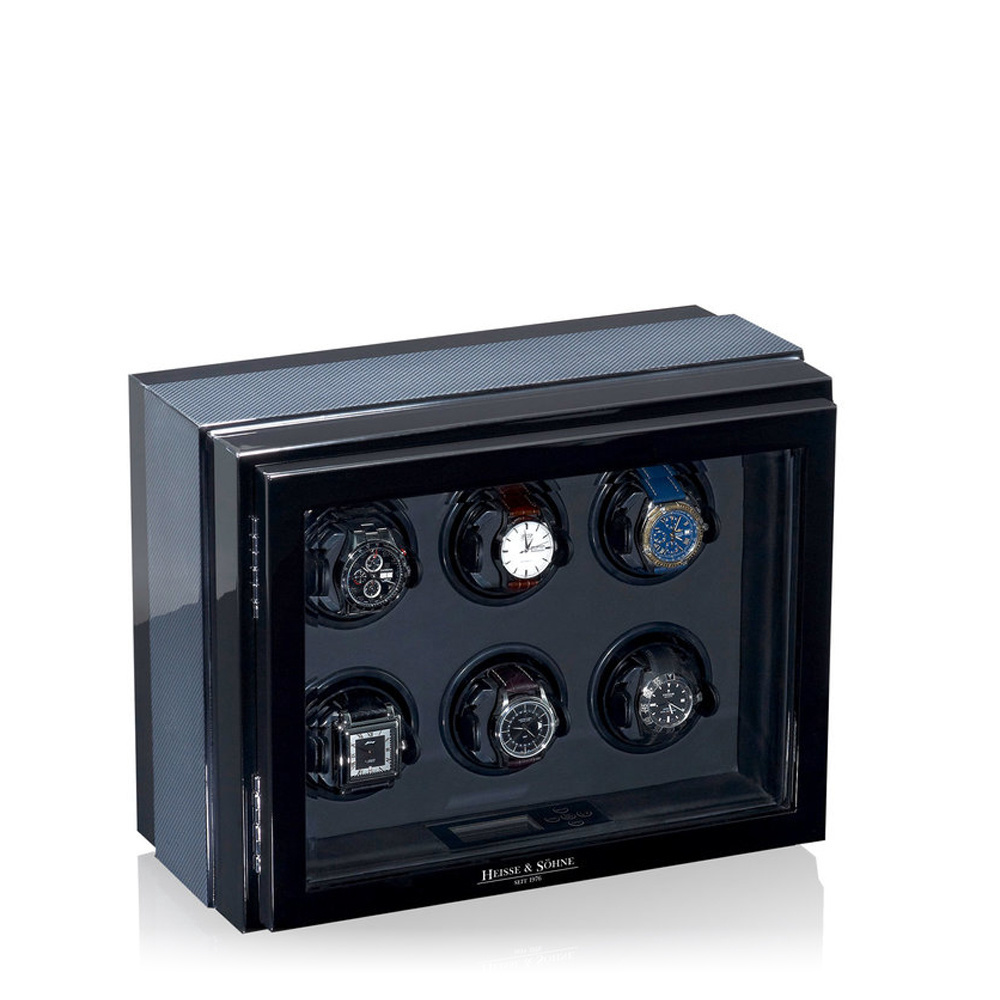 Heisse & Söhne Uhrenbeweger Watch Master 6 - Karbon