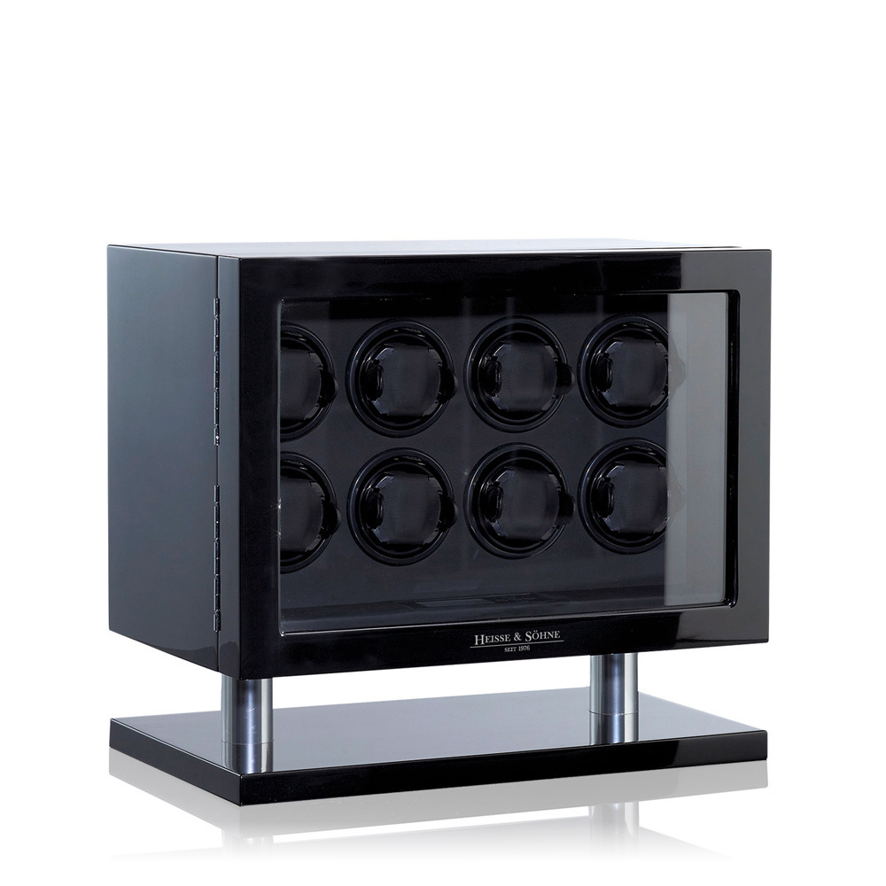 Heisse & Söhne Uhrenbeweger Collector 8 - Schwarz