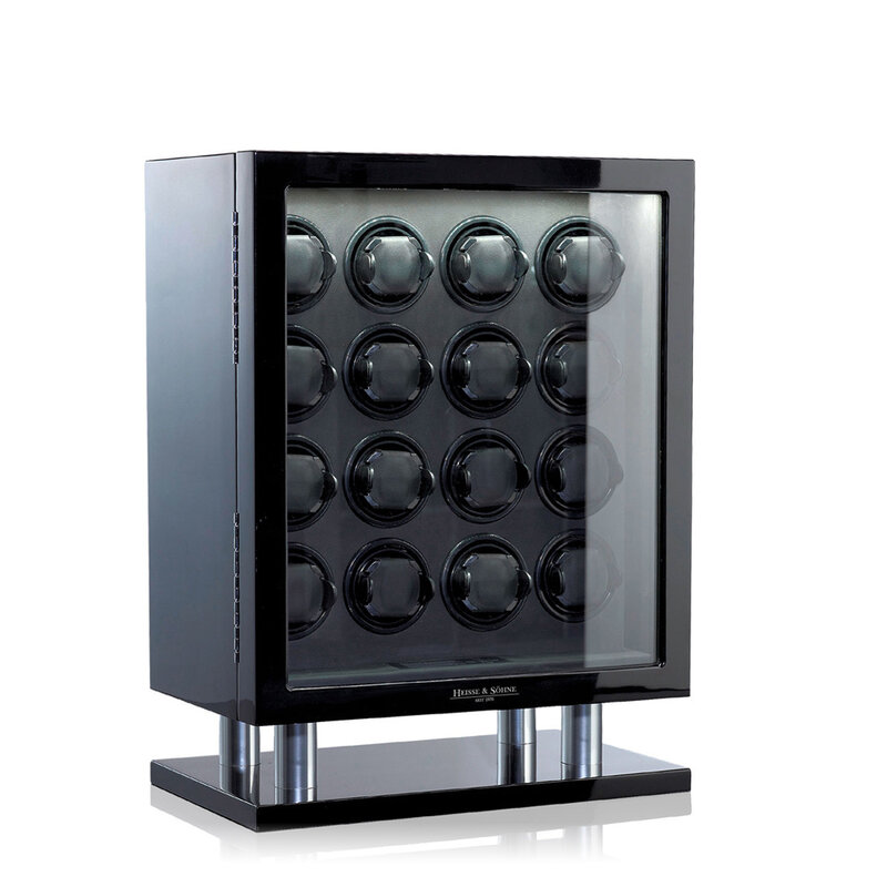 Heisse & Söhne Uhrenbeweger Collector 16 - Schwarz