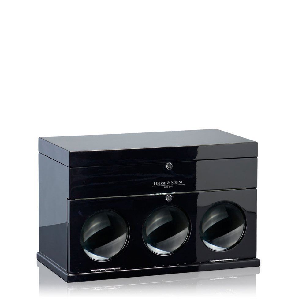 Heisse & Söhne Uhrenbeweger Loop 3 Prime - Schwarz