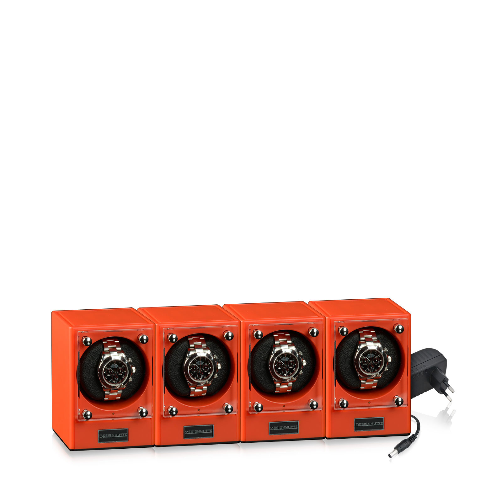 Designhütte Uhrenbeweger Piccolo 4er Set - Coral