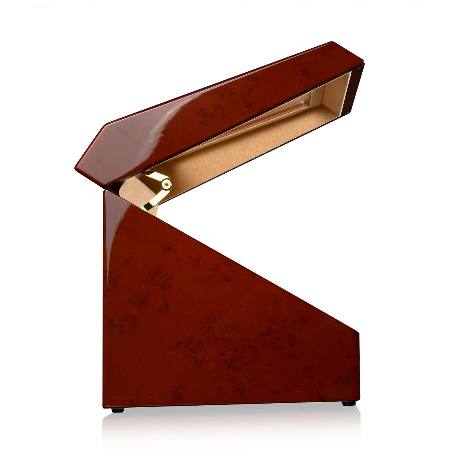 Designhütte Uhrenbeweger Monaco - Wurzelholz