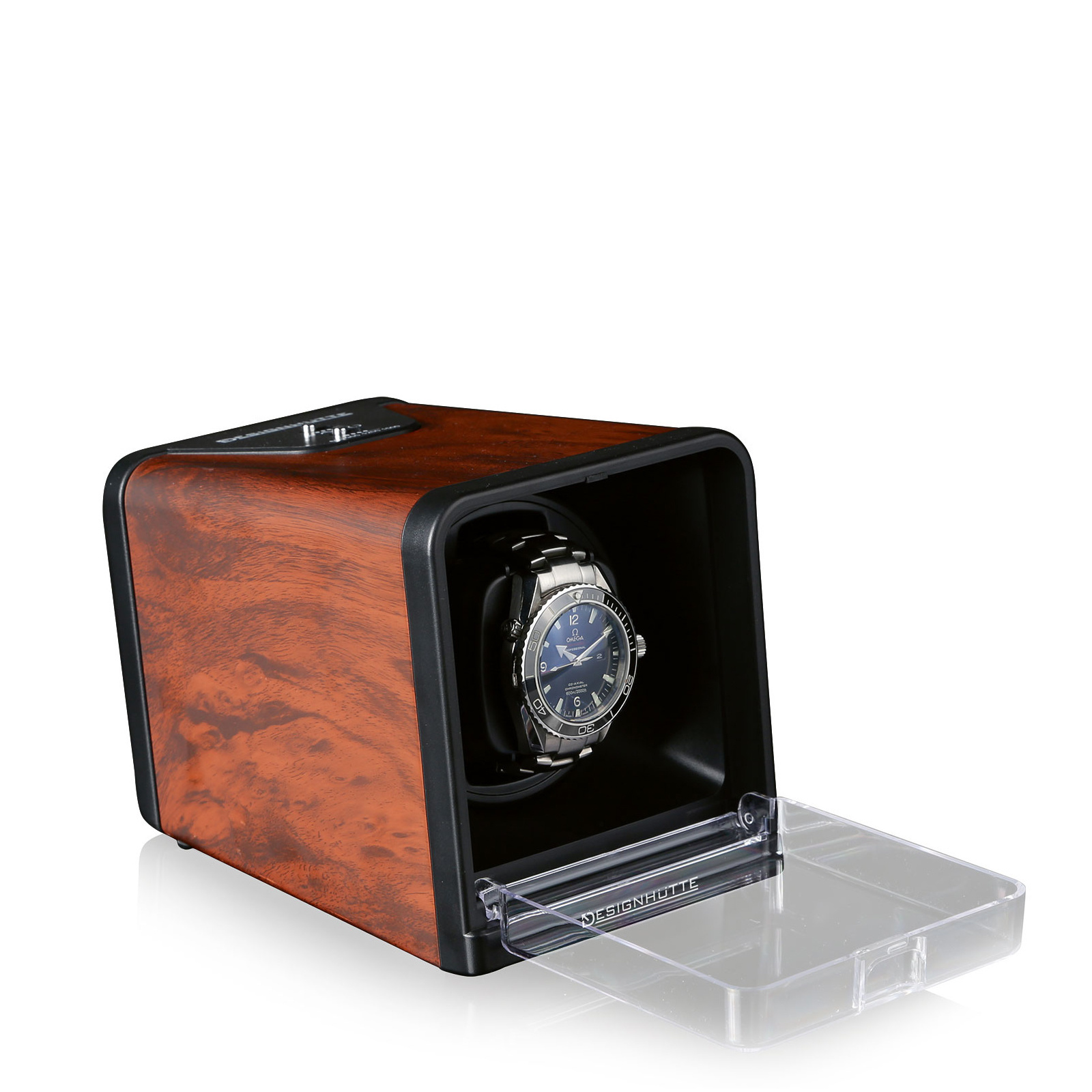 Designhütte  Uhrenbeweger Urban - Wurzelholz