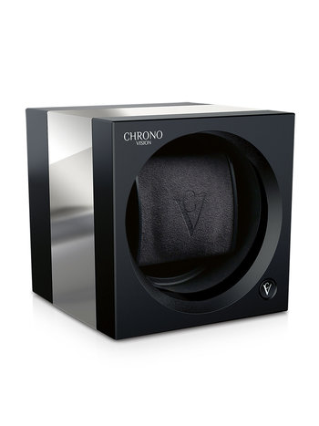 Chronovision One schwarz seidenmatt chrom