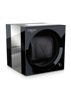 Chronovision One schwarz hochglanz chrom