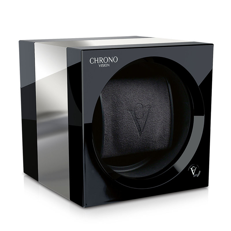Chronovision  One schwarz hochglanz chrom