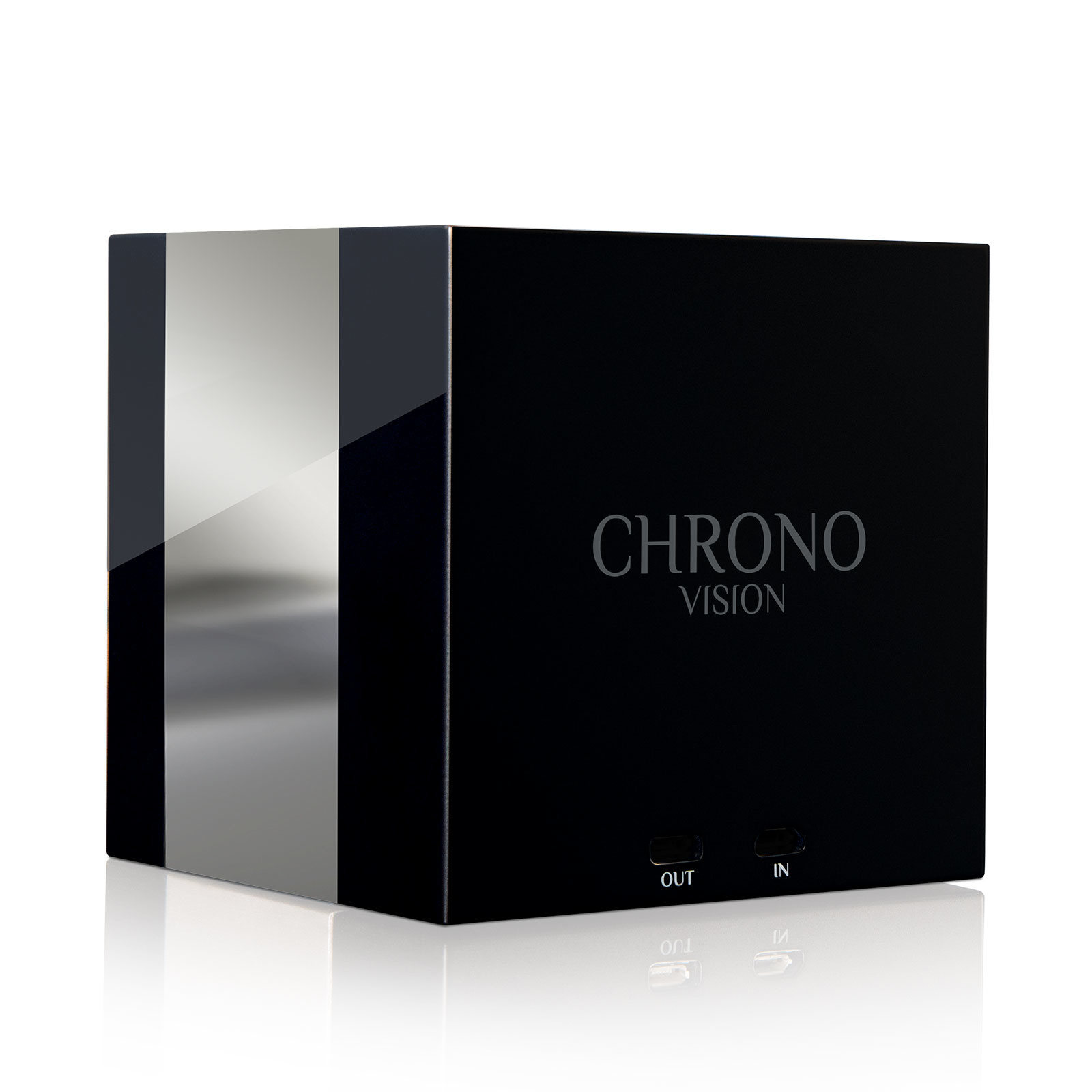 Chronovision  One schwarz hochglanz chrom
