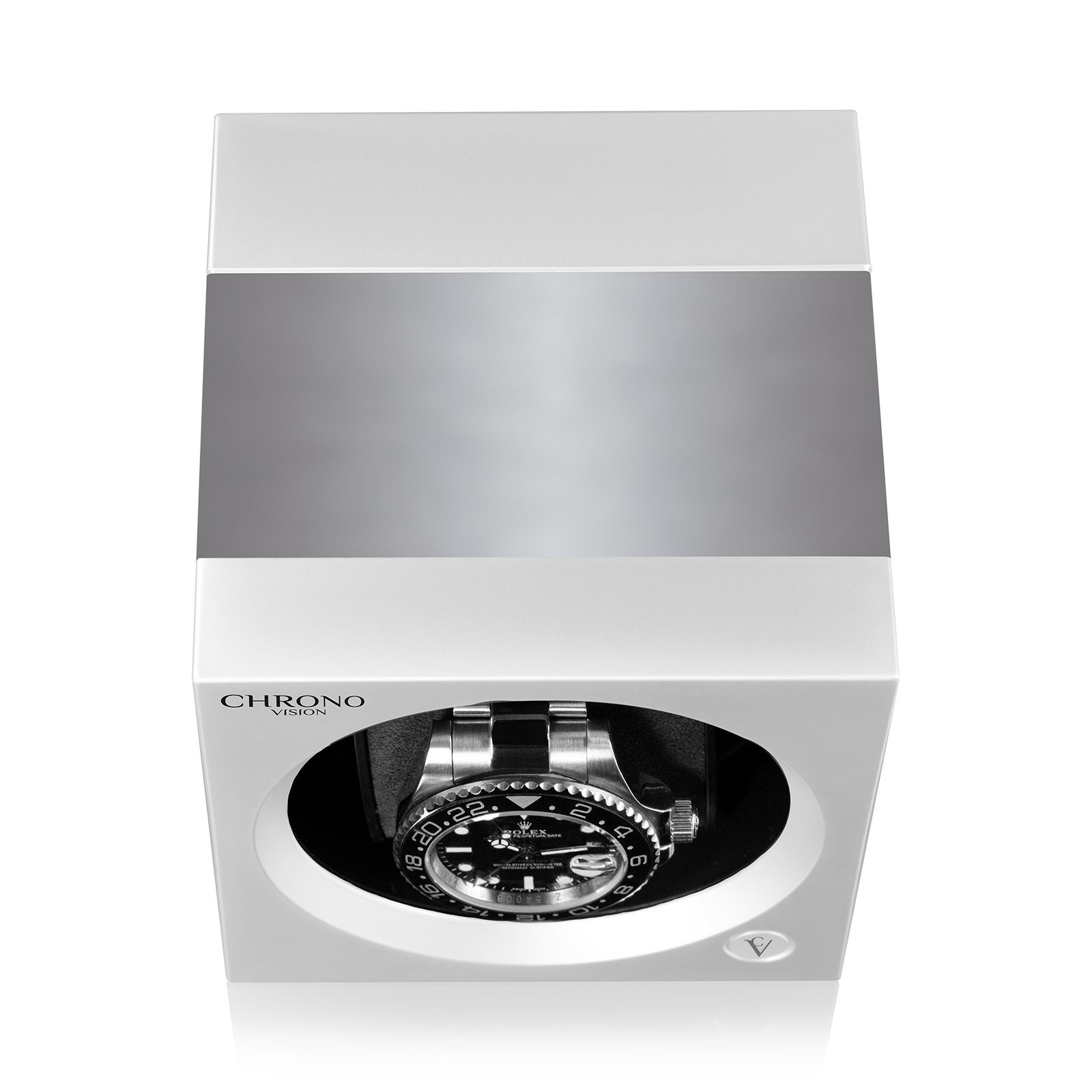 Chronovision Chronovision One weiss seidenmatt chrom