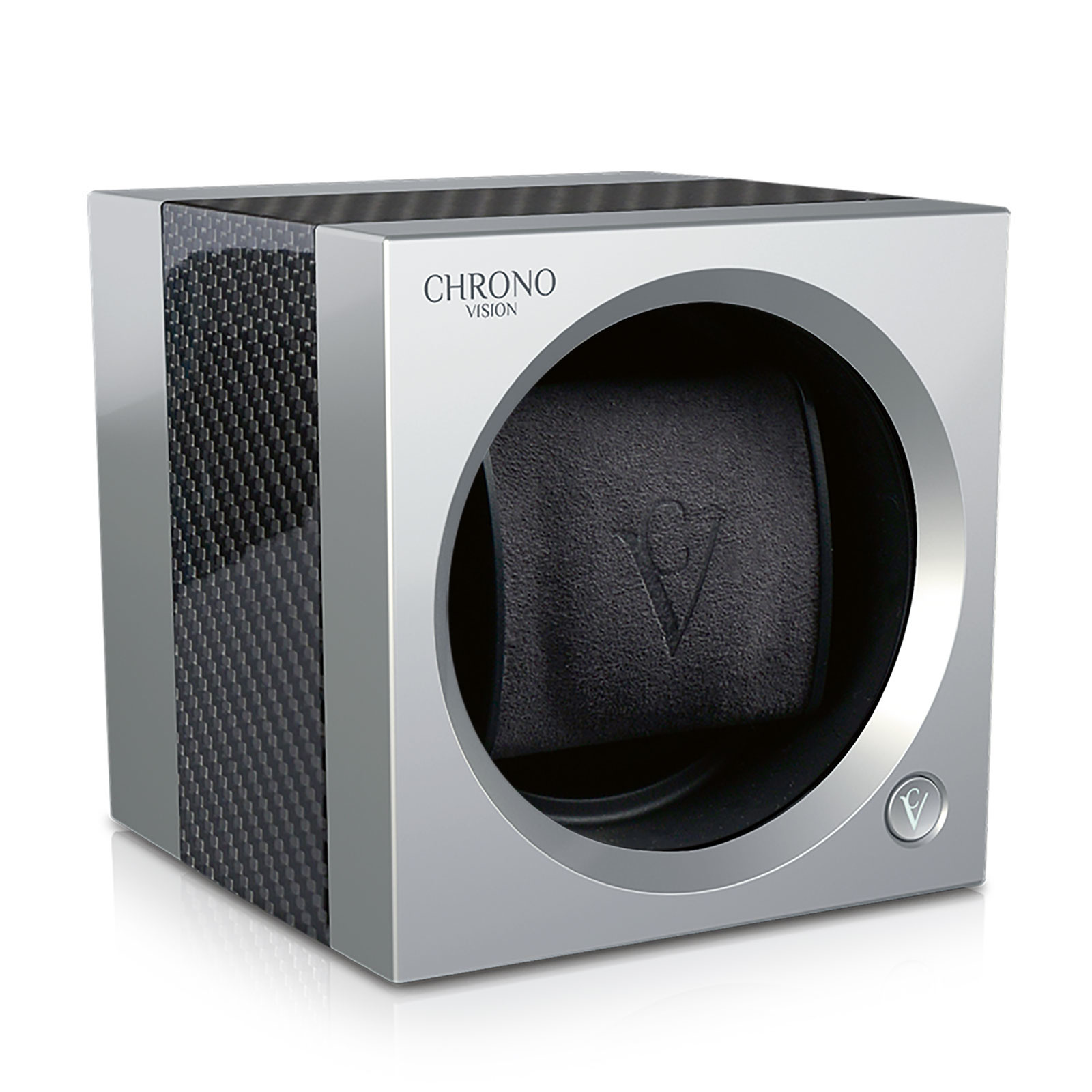 Chronovision One chrom seidenmatt carbon lack