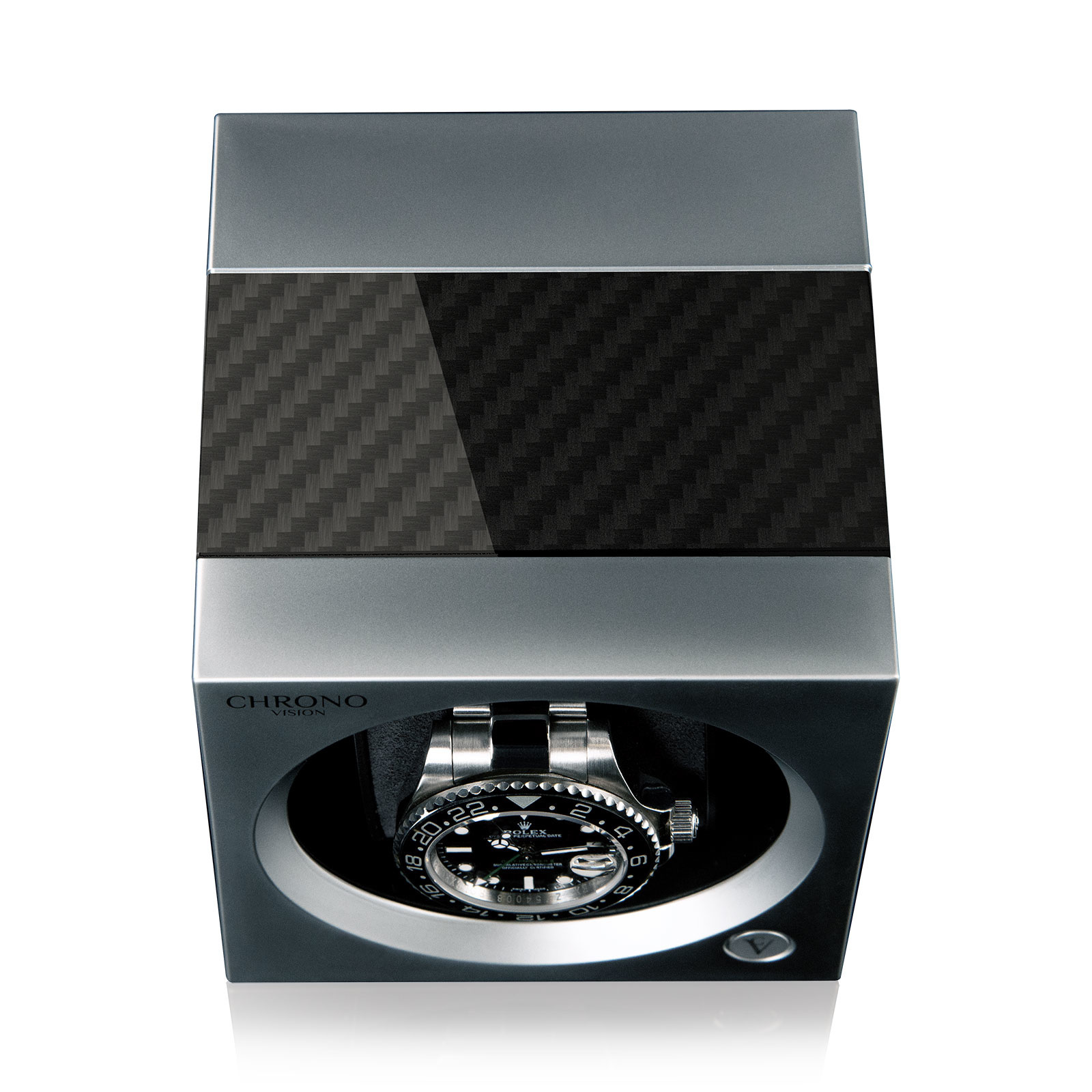 Chronovision One chrom seidenmatt carbon lack