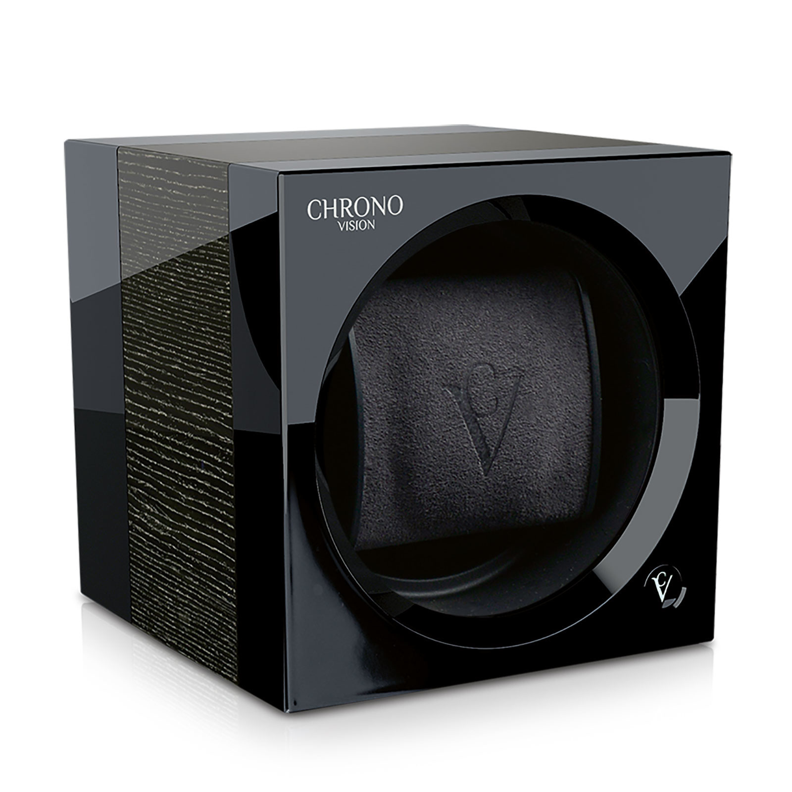 Chronovision  One schwarz hochglanz argento hochglanz