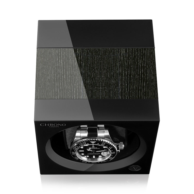 Chronovision  One schwarz hochglanz argento hochglanz