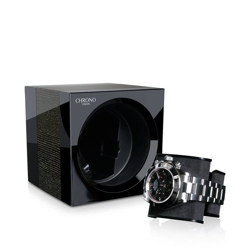 Chronovision  One schwarz hochglanz argento hochglanz
