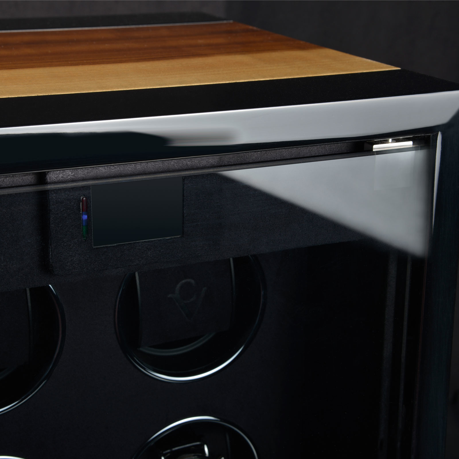 Chronovision  Uhrenbeweger Ambiance XV Guard schwarz hochglanz aurosso hochglanz