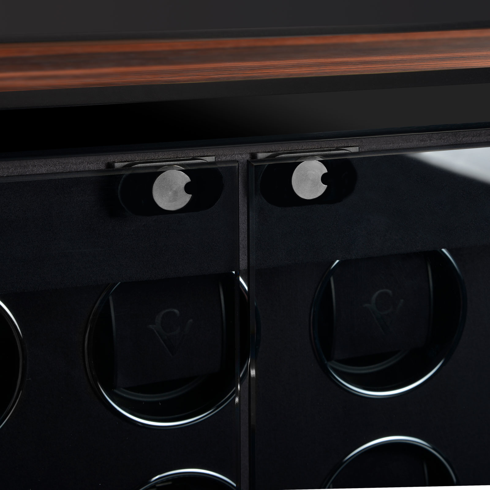 Chronovision Uhrenbeweger Ambiance XV Guard schwarz seidenmatt ebony seidenmatt