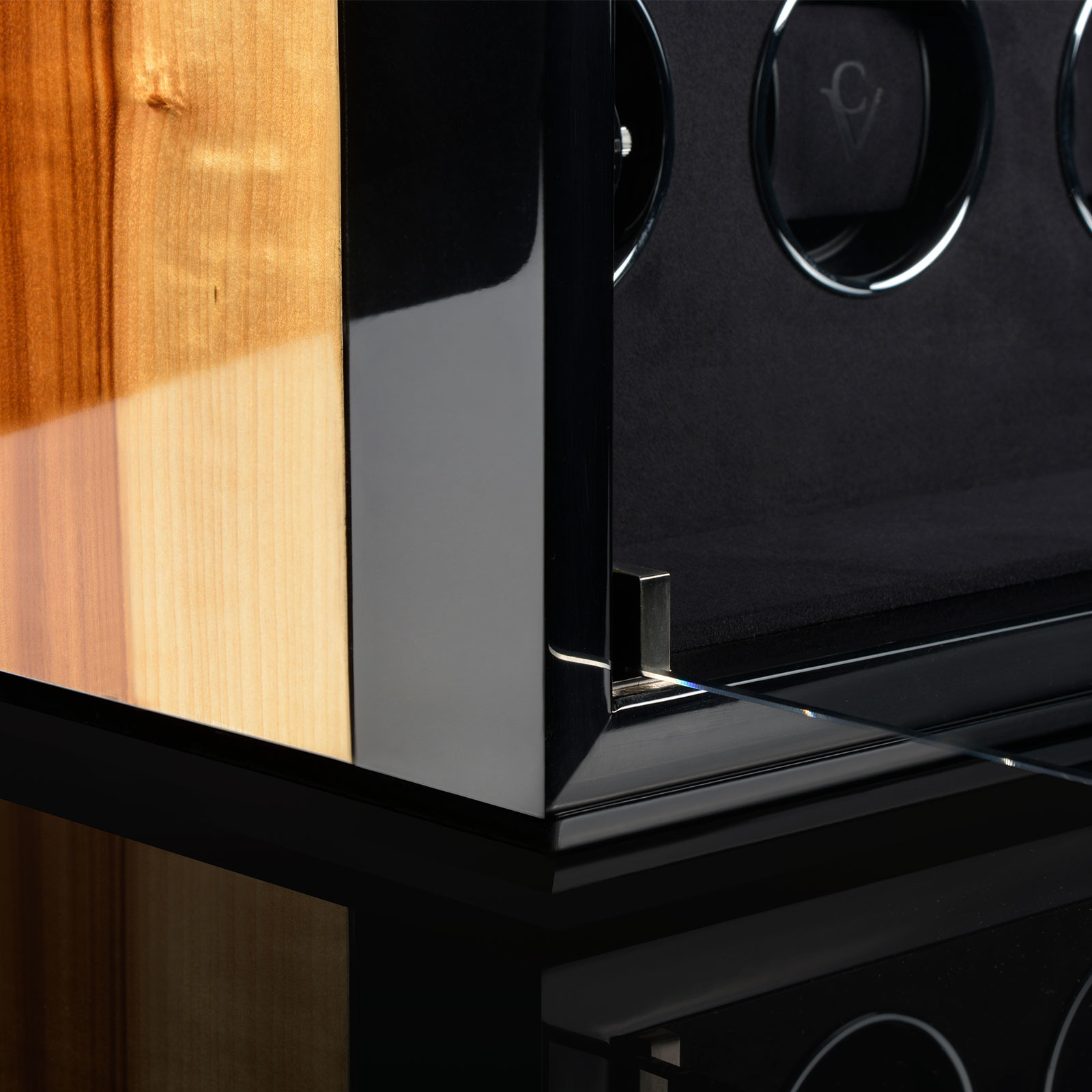 Chronovision  Uhrenbeweger Ambiance Xll Guard schwarz hochglanz aurosso hochglanz