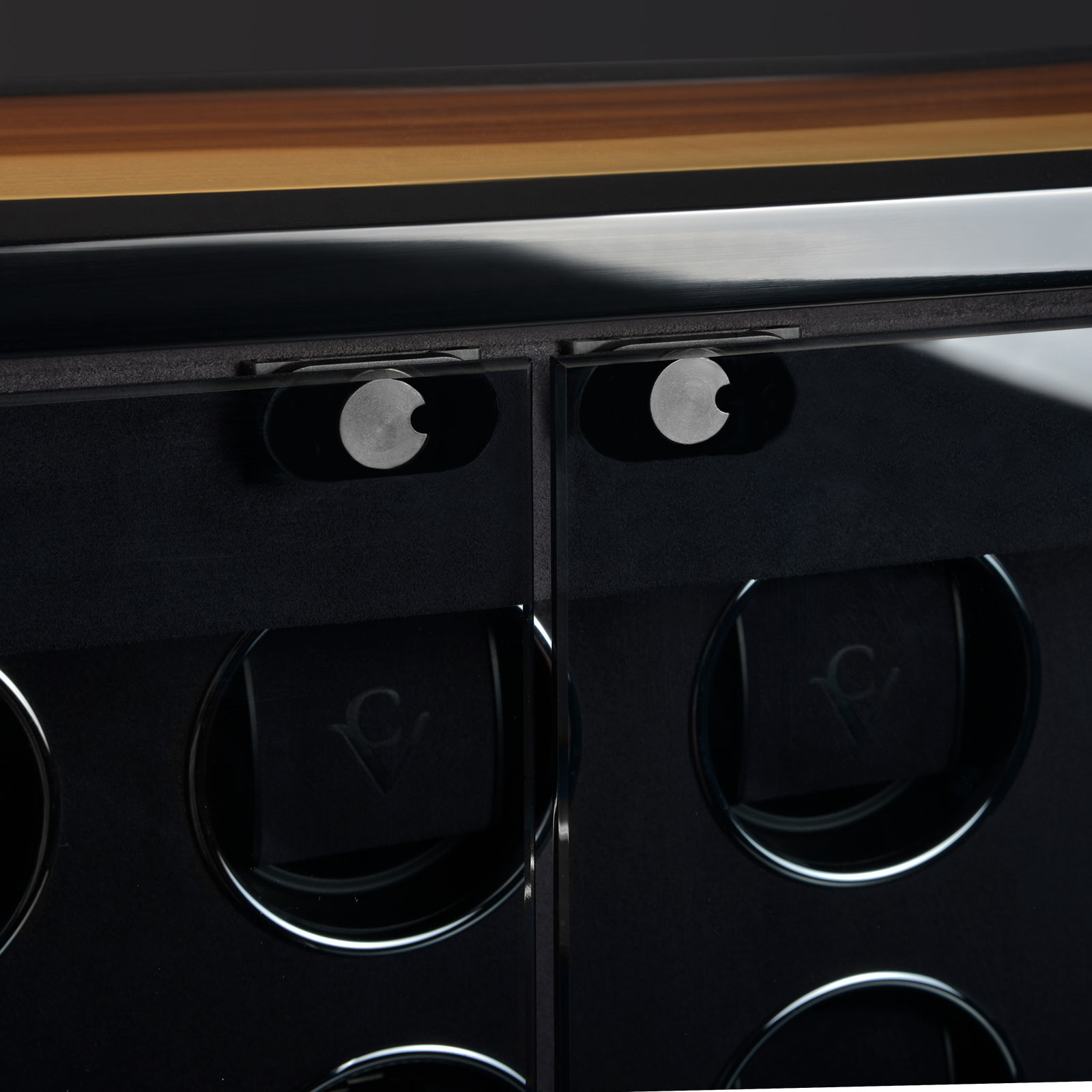 Chronovision  Uhrenbeweger Ambiance Xll Guard schwarz hochglanz aurosso hochglanz