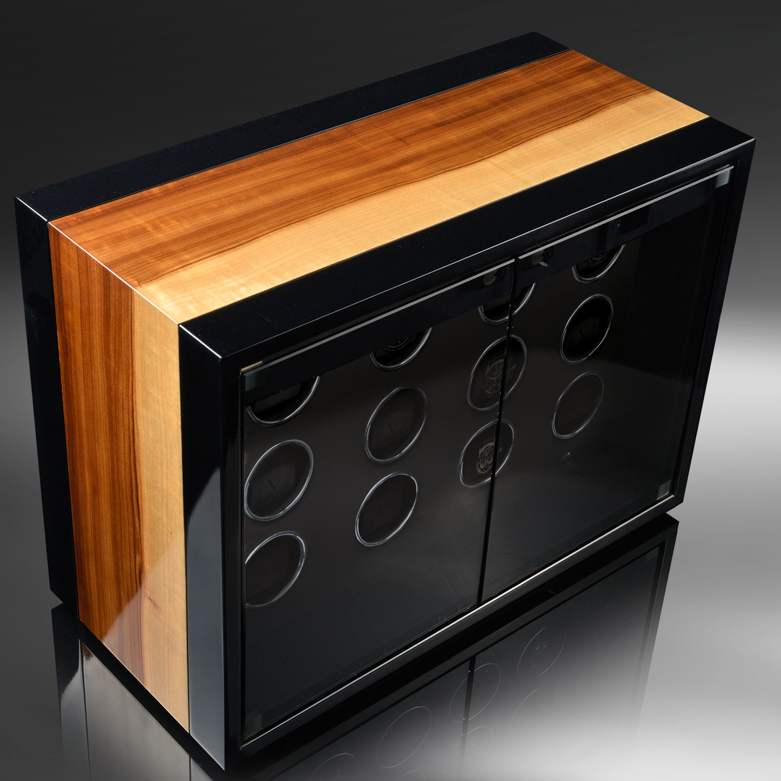 Chronovision  Uhrenbeweger Ambiance Xll Guard schwarz hochglanz aurosso hochglanz