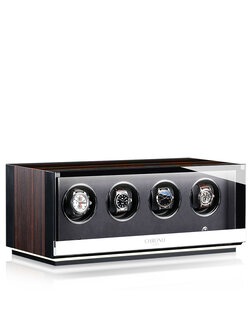 Chronovision Uhrenbeweger Ambiance IV schwarz seidenmatt ebony seidenmatt