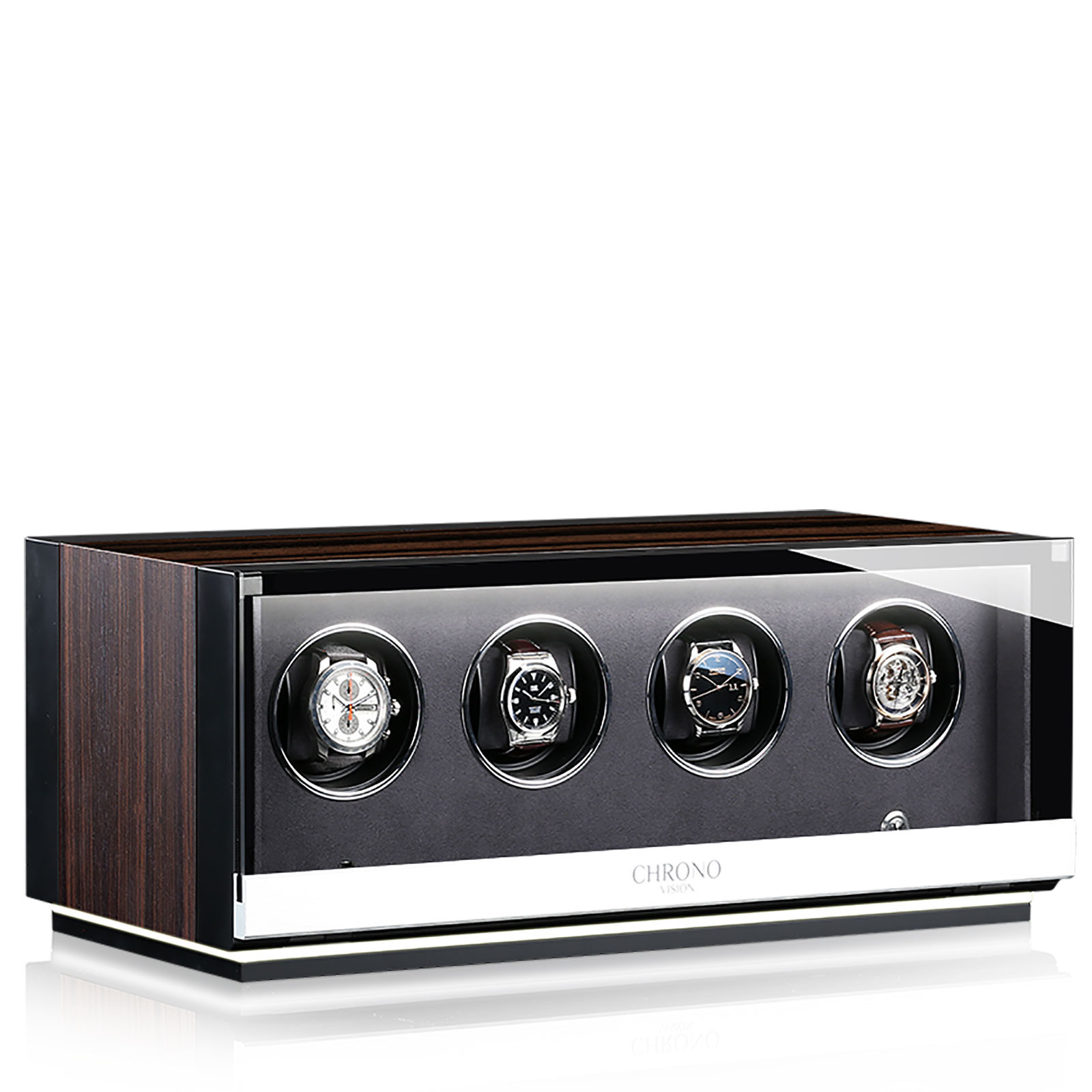 Chronovision Uhrenbeweger Ambiance IV schwarz seidenmatt ebony seidenmatt