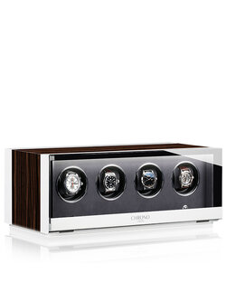 Chronovision Uhrenbeweger Ambiance IV weiss seidenmatt ebony seidenmatt