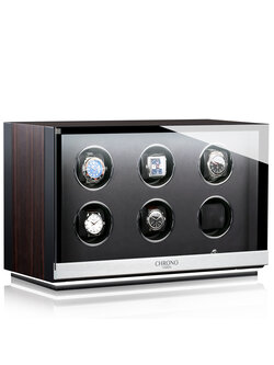 Chronovision Uhrenbeweger Ambiance VI schwarz seidenmatt ebony seidenmatt