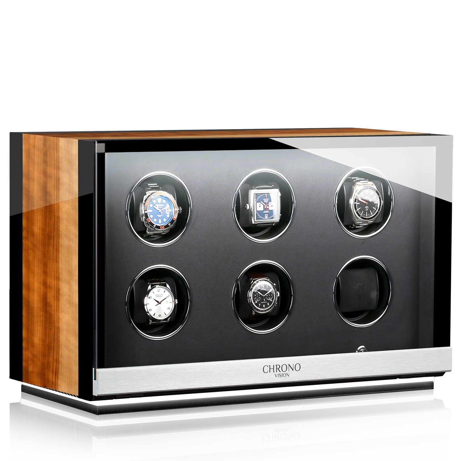 Chronovision  Uhrenbeweger Ambiance VI schwarz hochglanz aurosso hochglanz