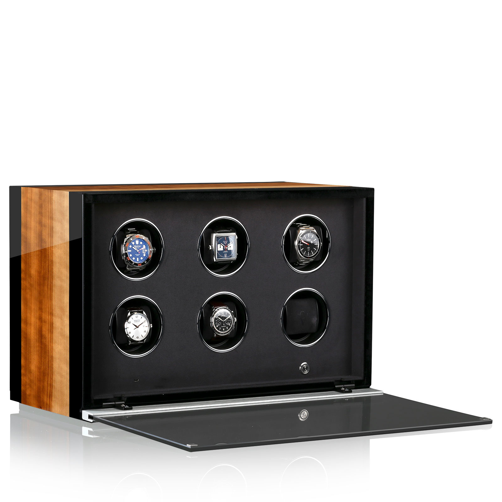 Chronovision  Uhrenbeweger Ambiance VI schwarz hochglanz aurosso hochglanz