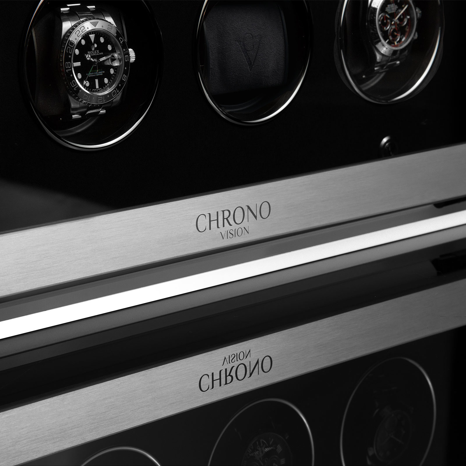 Chronovision  Uhrenbeweger Ambiance VI schwarz hochglanz