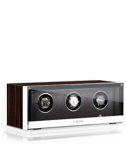 Chronovision Uhrenbeweger Ambiance III weiss seidenmatt ebony seidenmatt