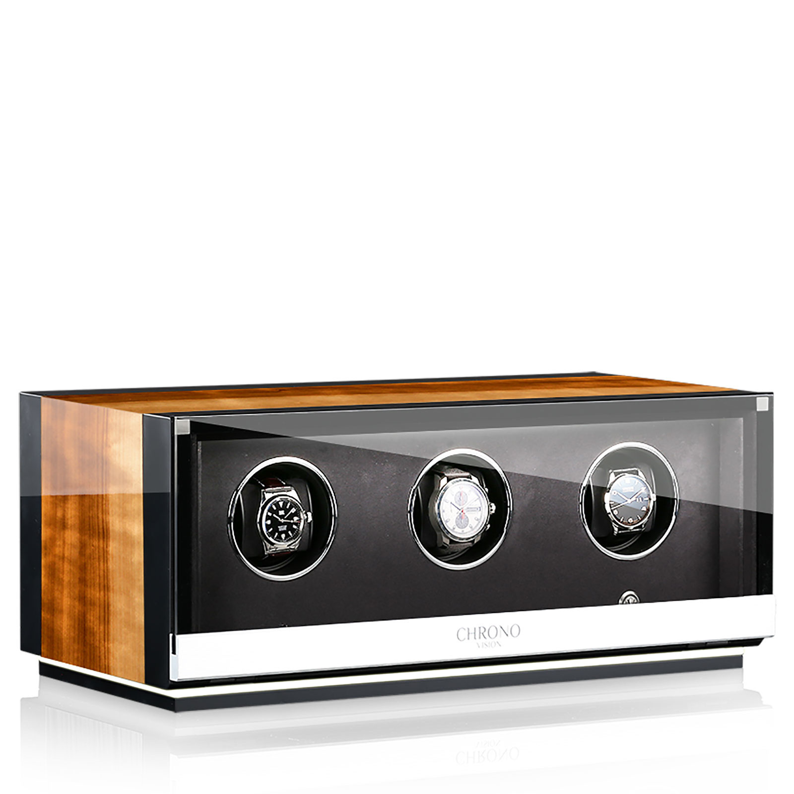 Chronovision Uhrenbeweger Ambiance III schwarz hochglanz aurosso hochglanz