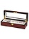 LuxTech Uhrenbox LT-1087-6C für 6 Uhren cherry