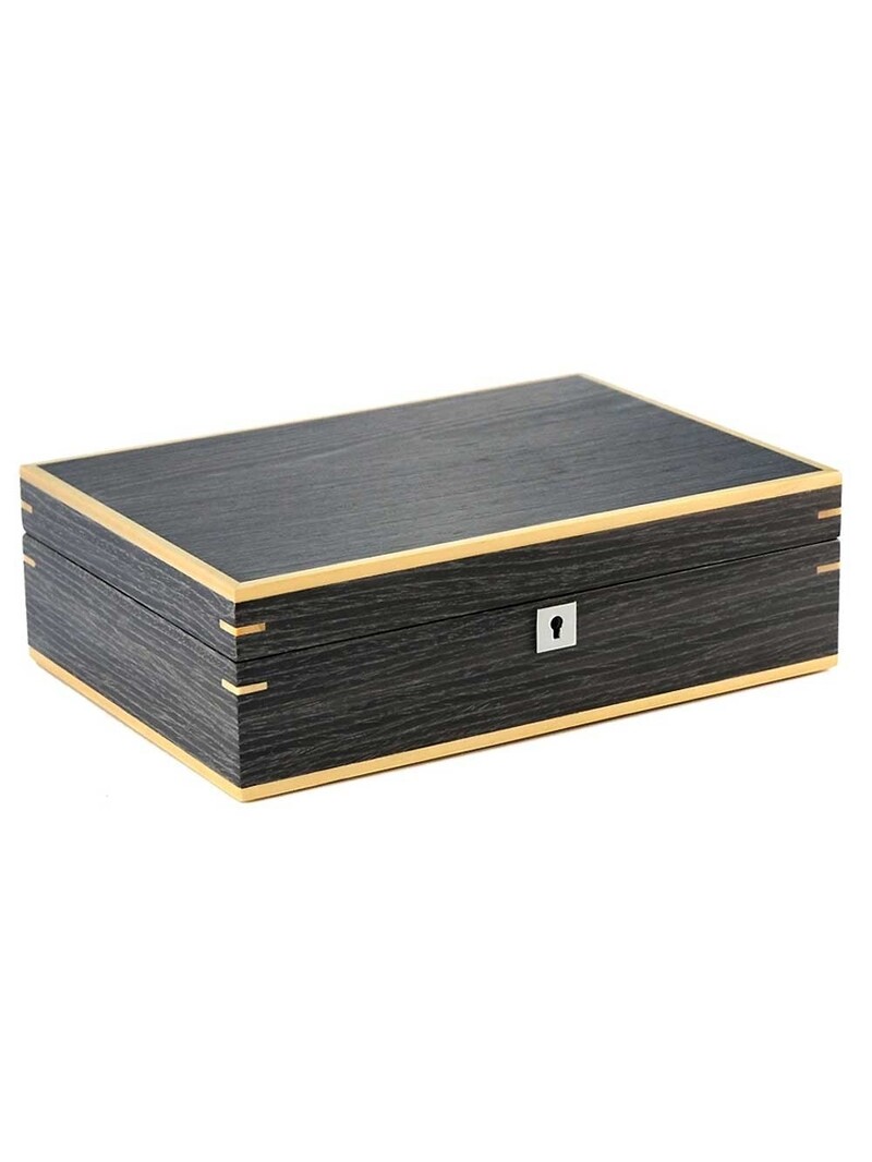 LuxTech  Uhrenbox Ginko LT-2320-10G für 10 Uhren