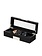 LuxTech  Uhrenbox LT-2350-5BL für 5 Uhren black