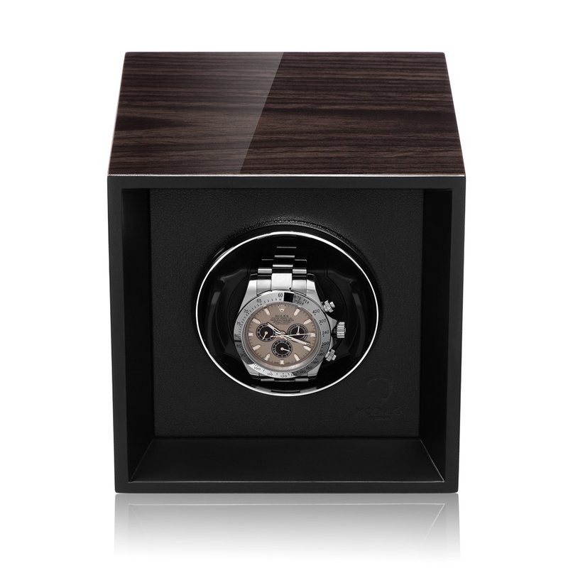 Modalo Uhrenbeweger Impress MV4 für 1 Uhr Schwarzes Makassar