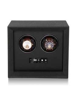 Modalo Uhrenbeweger Safe Systems MV4 für 2 Uhren Strukturlack schwarz