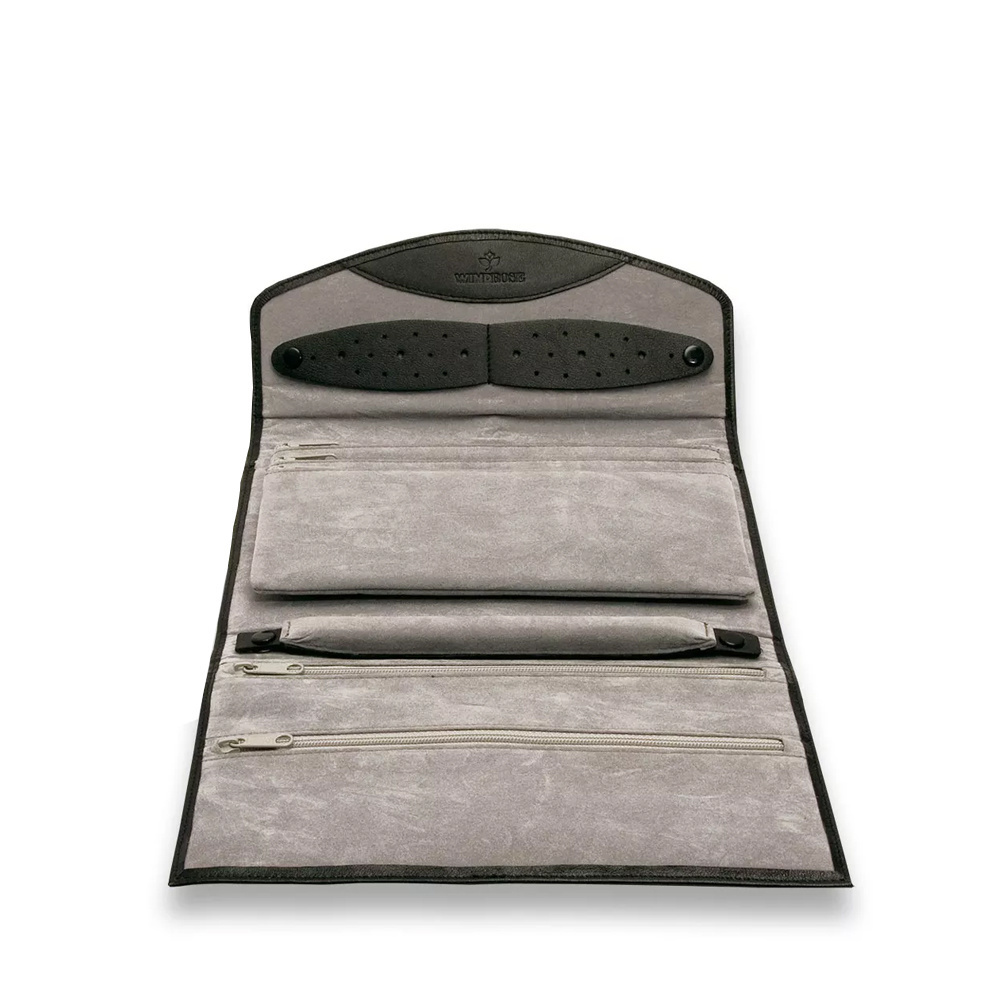 WINDROSE Schmucketui Nappa 3 - Schwarz