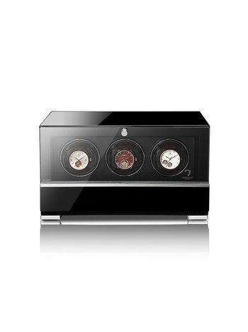 Modalo Uhrenbeweger Clasico MV4 für 3 Uhren schwarz