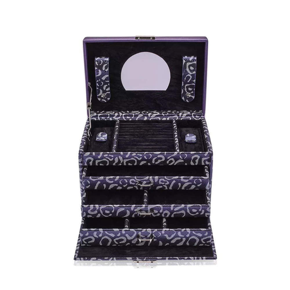 WINDROSE Schmuckkästchen Panthera - Violett L