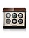 Modalo Uhrenbeweger Ambiente MV4 für 6 Uhren Walnuss beige