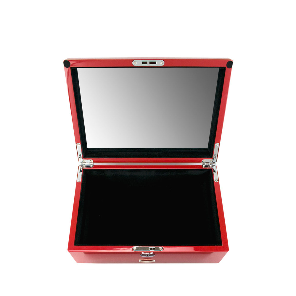 WINDROSE Schmuckkästchen High Gloss L - Rot