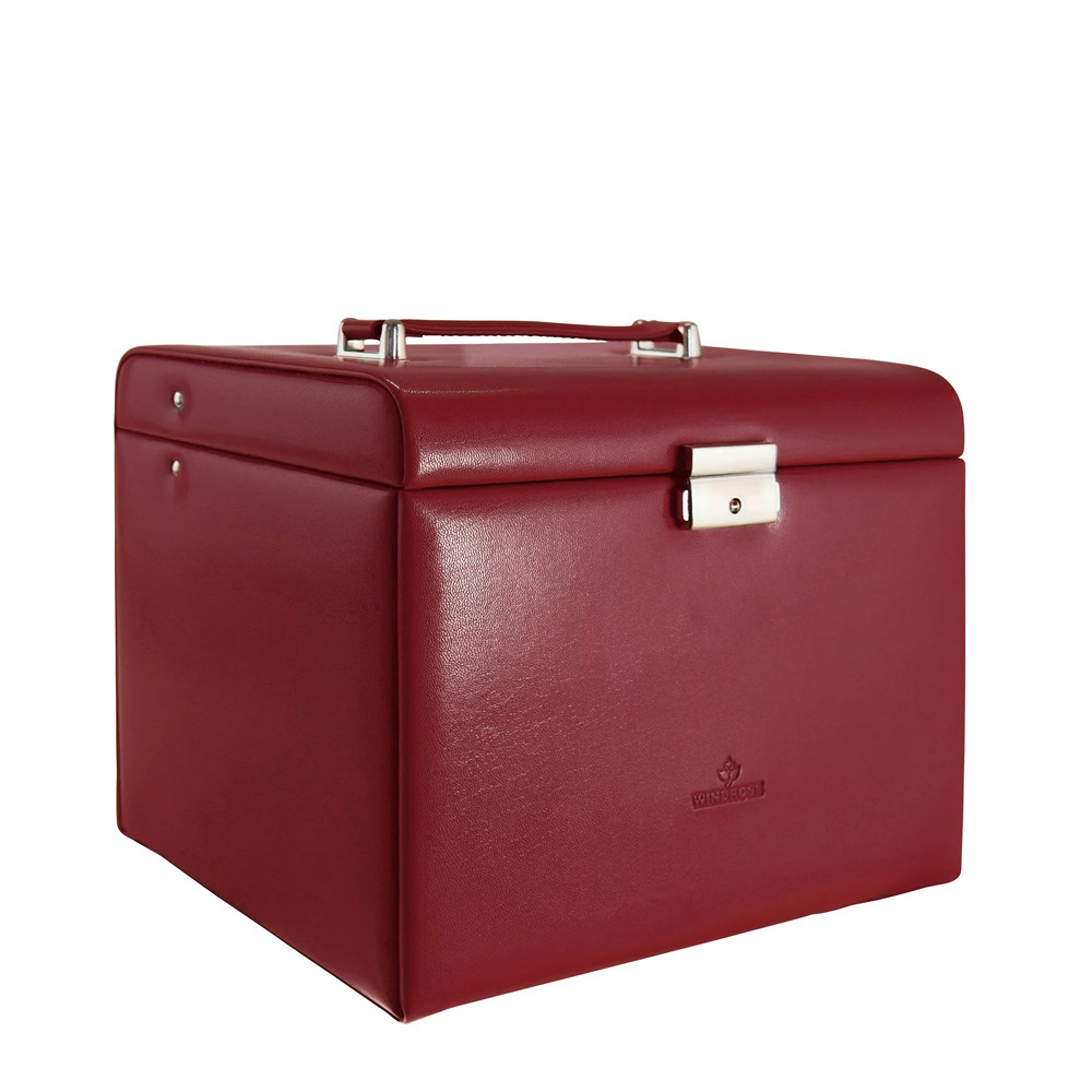 WINDROSE Schmuckkästchen Merino 9 - Rot