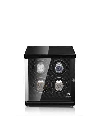 Modalo Uhrenbeweger Ambiente MV4 für 4 Uhren carbon