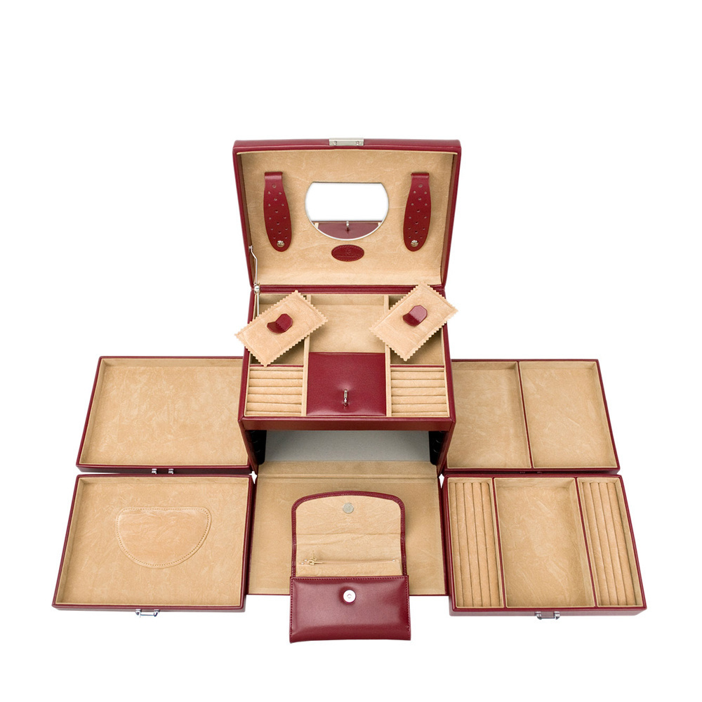 WINDROSE Schmuckkästchen Merino 13 - Rot