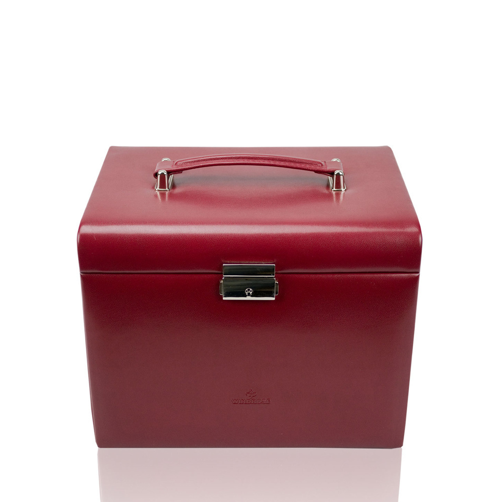 WINDROSE Schmuckkästchen Merino 13 - Rot