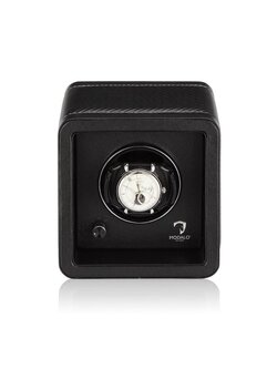Modalo Uhrenbeweger Saturn Style MV4 für 1 Uhr Schwarz-Carbon