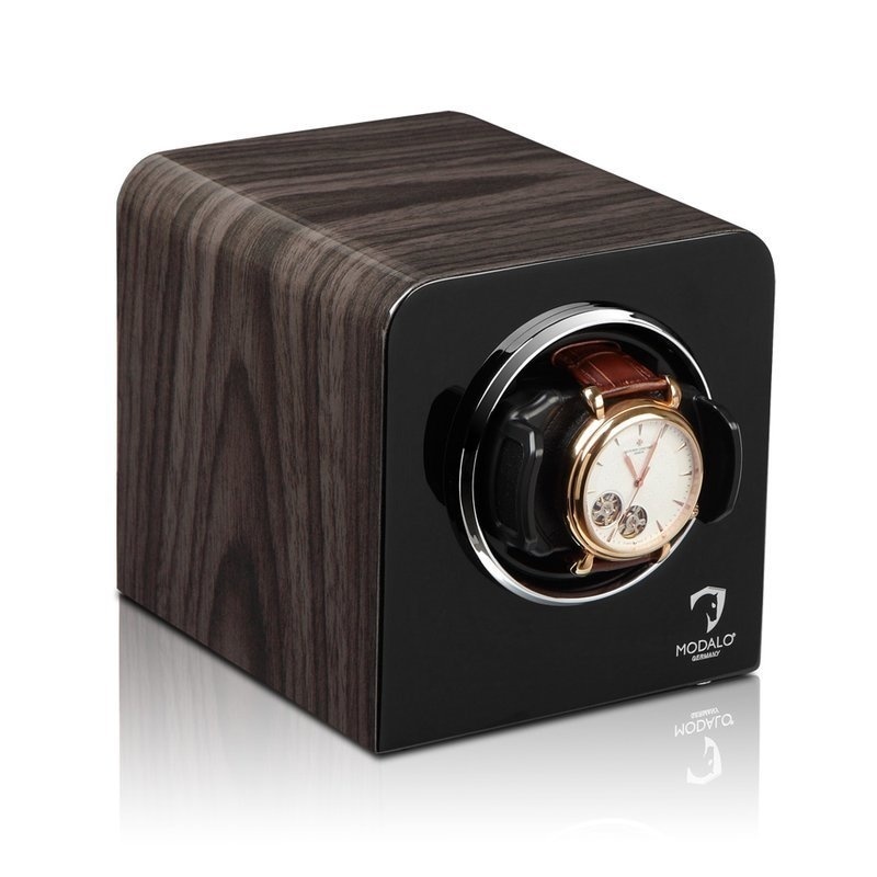 Modalo  Inspiration MV4 für 1 Uhr Schwarzes-Makassar-Schwarz