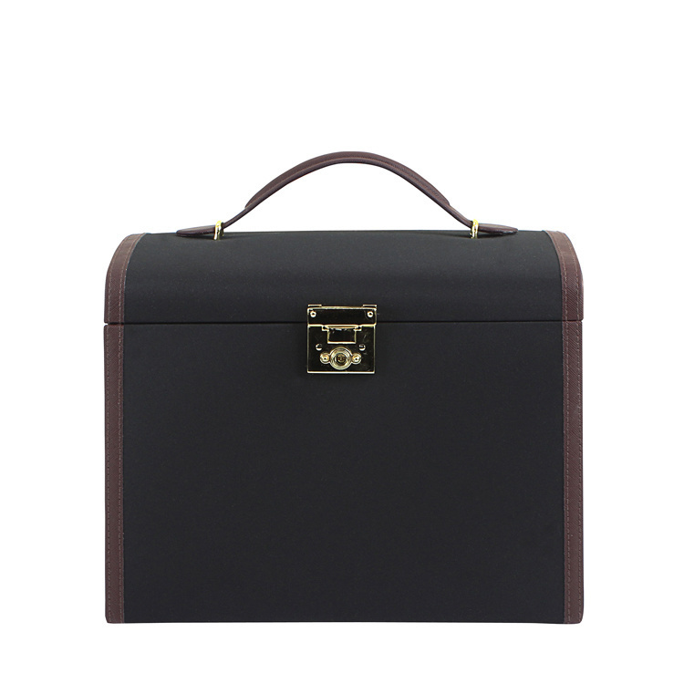 FRIEDRICH Schmuckschatulle Copenhagen 2.0 L - Schwarz/Rouge