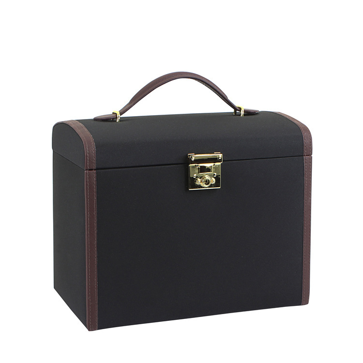 FRIEDRICH Schmuckschatulle Copenhagen 2.0 L - Schwarz/Rouge