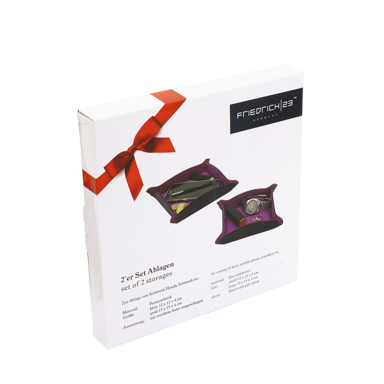 FRIEDRICH Ablageset Ascot - Braun foncé